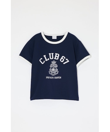 CLUB 67 RINGER TEE
