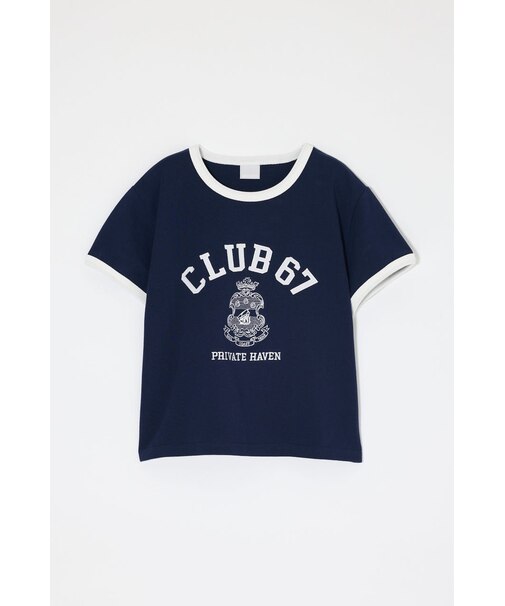 CLUB 67 RINGER TEE