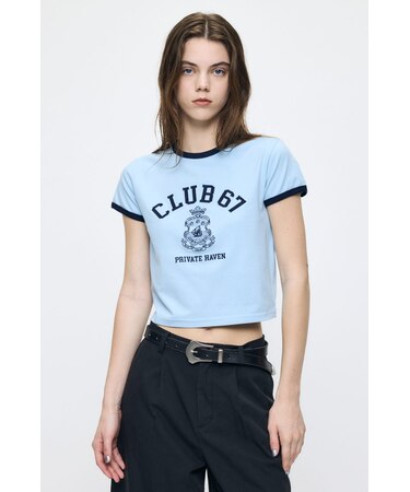 CLUB 67 RINGER TEE