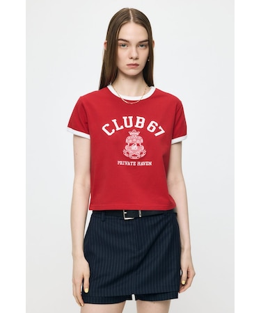 CLUB 67 RINGER TEE