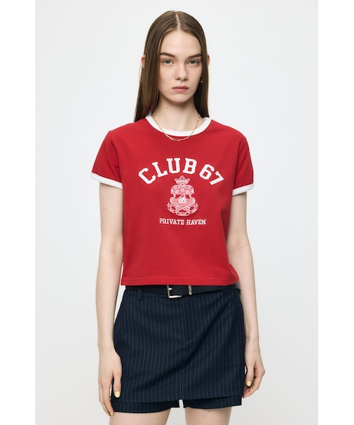 CLUB 67 RINGER TEE