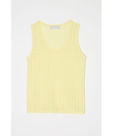 EYELET KNIT タンク