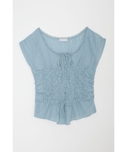 RANDOM SHIRRING トップス