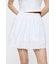 EYELET HEM FLARE MINI スカート