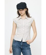 PUFF CAP SLEEVE ブラウス