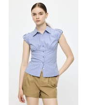 PUFF CAP SLEEVE ブラウス