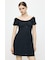 2WAY SHIRRING MINI ドレス