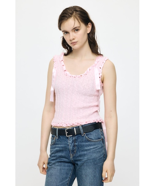 BRAID KNIT タンク