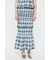 PLAID GATHER MAXI スカート