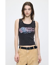 LACE TRIM タンクトップ