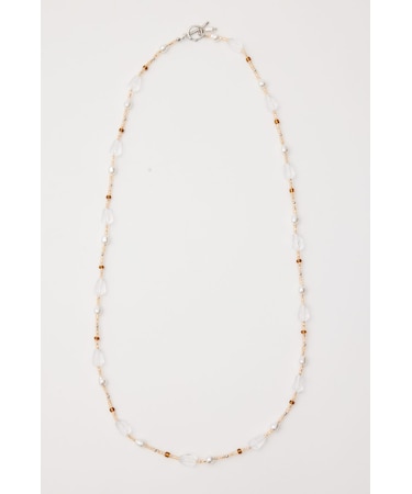 F/PEARL MIX BEADED ネックレス