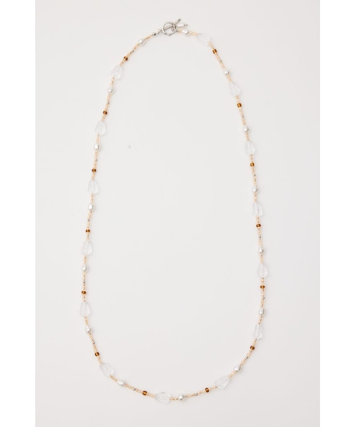 F/PEARL MIX BEADED ネックレス