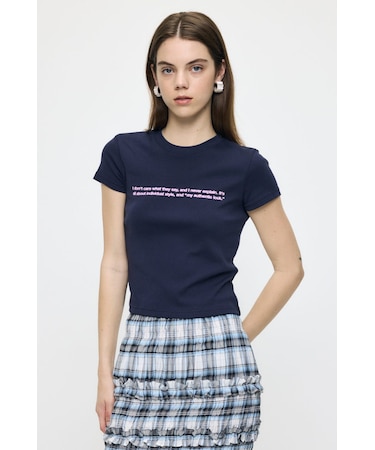 TINY LETTERED Tシャツ