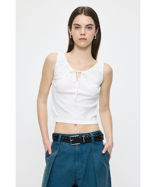 LAYERED KNIT ミニドレス｜マウジーの通販｜&mall（アンドモール）三井