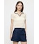 CROCHET LIKE POLO トップス