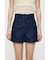 BELTED DENIM ショーツ