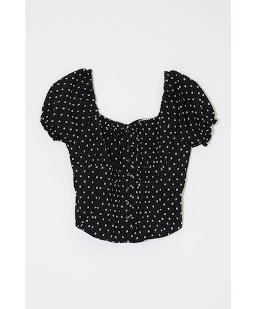 POLKA DOT CORSET ブラウス