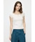 BACK OPEN SHORT SLEEVE TEE