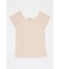 BACK OPEN SHORT SLEEVE TEE