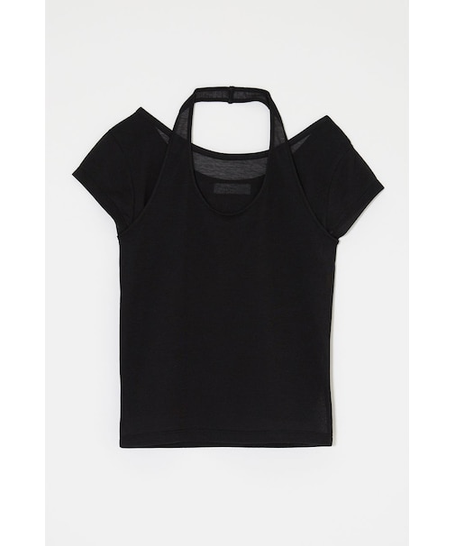 SHEER DOUBLE LAYERED トップス