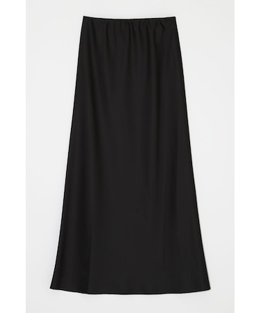 SATIN LONG スカート