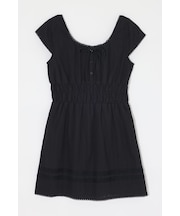COTTON LACE MINI ドレス