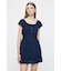 COTTON LACE MINI ドレス