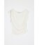 ASYMMETRY NECK RIBBON トップス