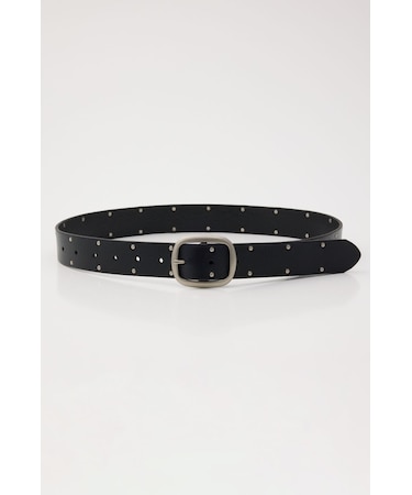 DOUBLE STUDS LEATHER ベルト