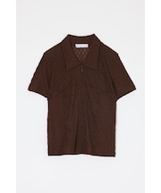 LACY ZIP UP シャツ