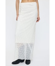 SHEER LACE LONG スカート