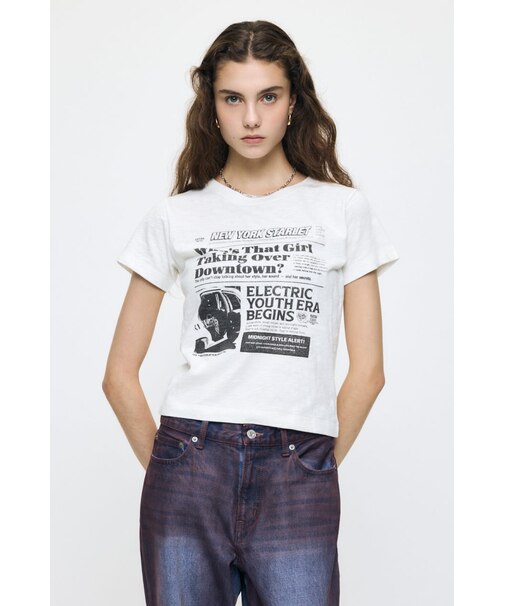 EXTRA NEWS PAPER TEE