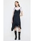 ASYMMETRY SATIN ドレス