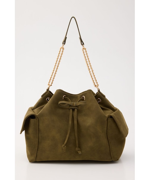 CHAIN SHOULDER BUCKET バッグ