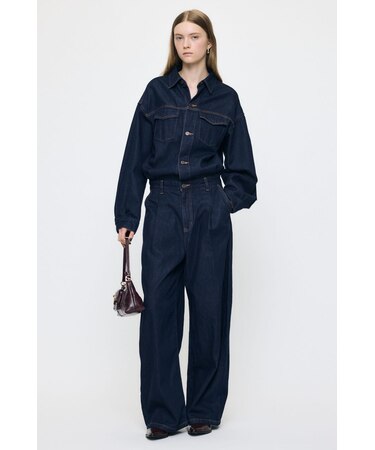 TUCKED DENIM ジャンプスーツ
