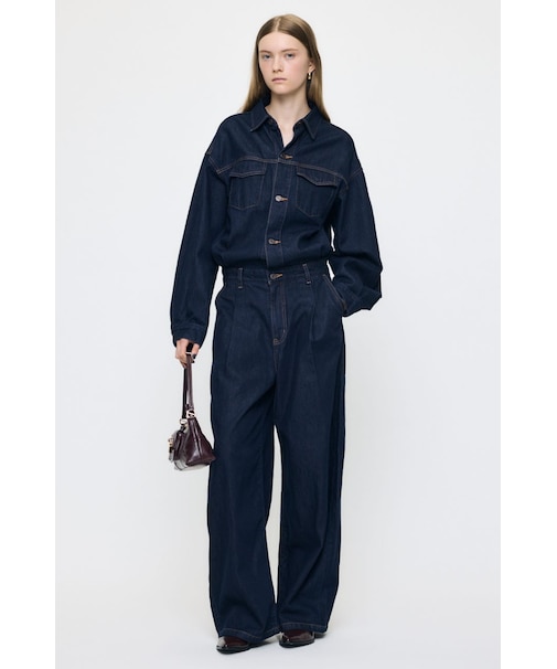 TUCKED DENIM ジャンプスーツ