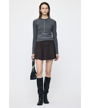 PLEATED WRAP スカート