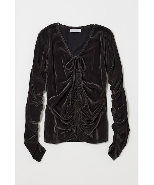 SHEER VELOUR カーディガン
