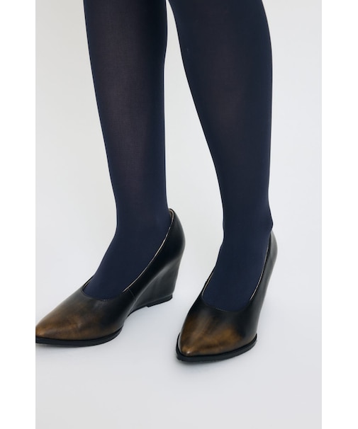 POINTED TOE WEDGE パンプス