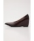 POINTED TOE WEDGE パンプス