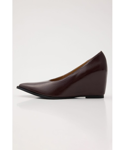 POINTED TOE WEDGE パンプス