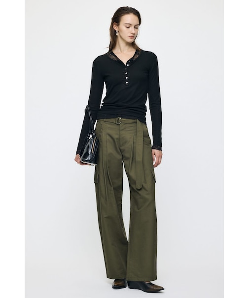 BELTED CARGO パンツ