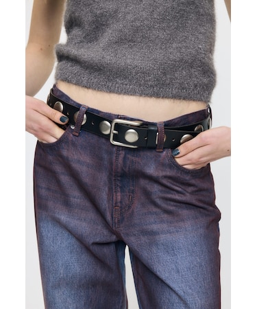 STUDS LEATHER ベルト