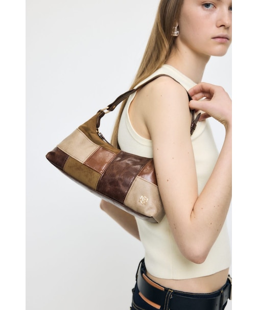 PATCH WORK SHOULDER バッグ