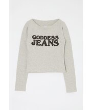 OFF SHOULDER L/S Tシャツ