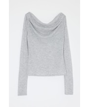 GATHER 3WAY KNIT トップス