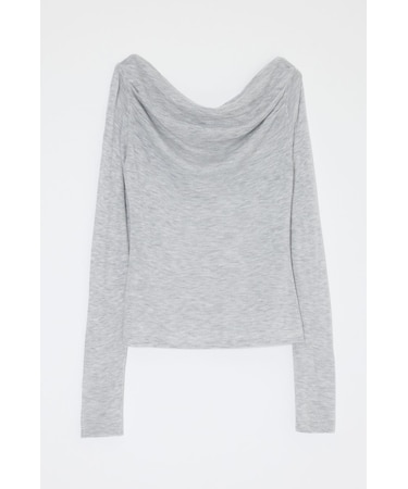 GATHER 3WAY KNIT トップス
