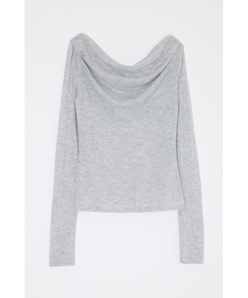 GATHER 3WAY KNIT トップス