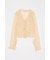 PATCH LACY RUFFLE トップス
