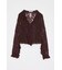 PATCH LACY RUFFLE トップス